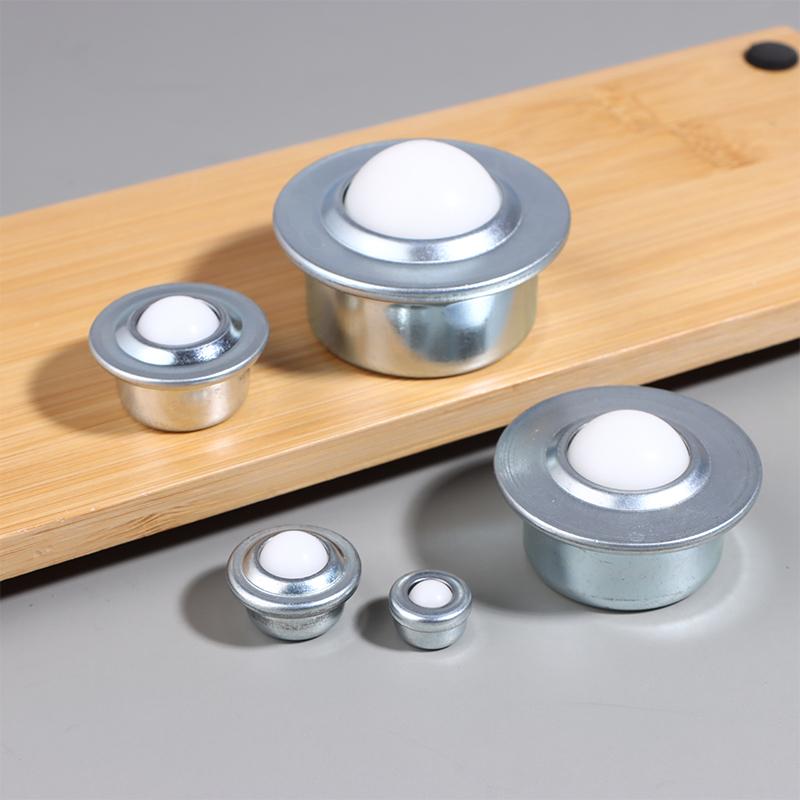 Universal Furniture Hardware - ボールキャスターハードウェアナイロンCY-8H/12H/15H/22H/30Hユニバーサルプーリーキャスタースチールアイラウンドホイール家具