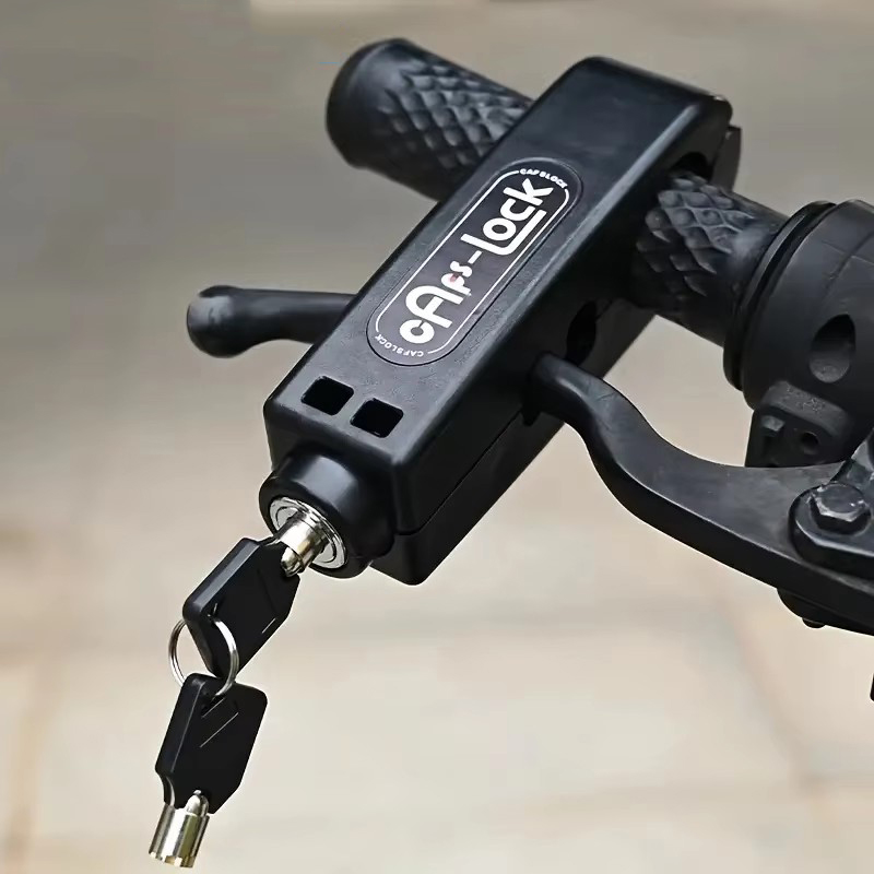 Universal Furniture Hardware - オートバイハンドルバーロック盗難防止スロットルグリップクラッチブレーキロック調節可能なユニバーサルバイクスクーター電動バイク用
