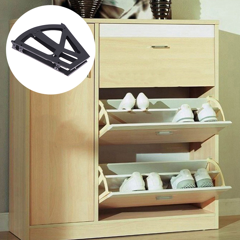 ヒンジアクセサリー靴ラック用プラスチックヒンジ引き出し収納棚 - Furniture And Kitchen Hardware Fitting のレビューと価格