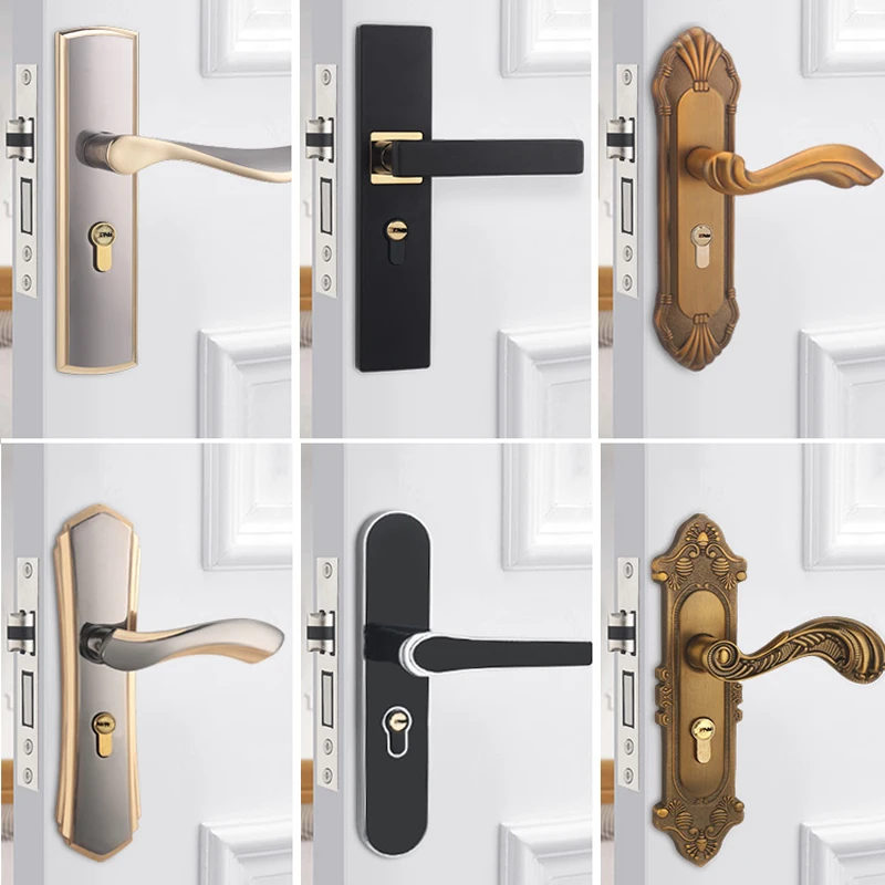 寝室のドアロックセット,家の盗難防止家具,家族のための盗難防 - Furniture Hardware Tools のレビューと価格