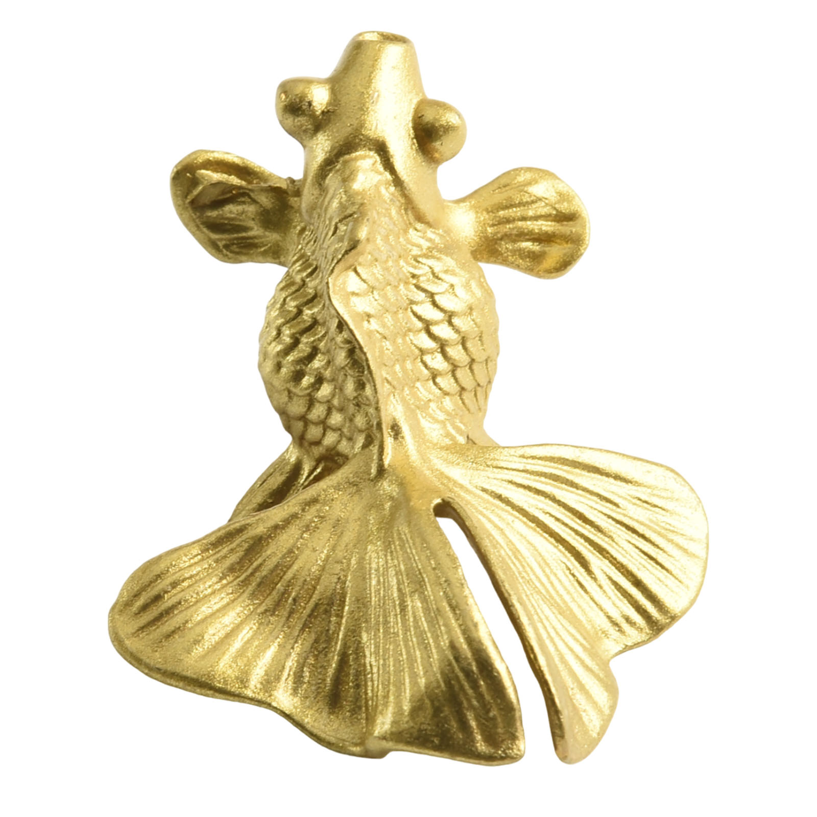 金魚キャビネットハンドル真鍮製引き出しノブユニークな動物型食 - Unique Furniture Hardware Pulls のレビューと価格