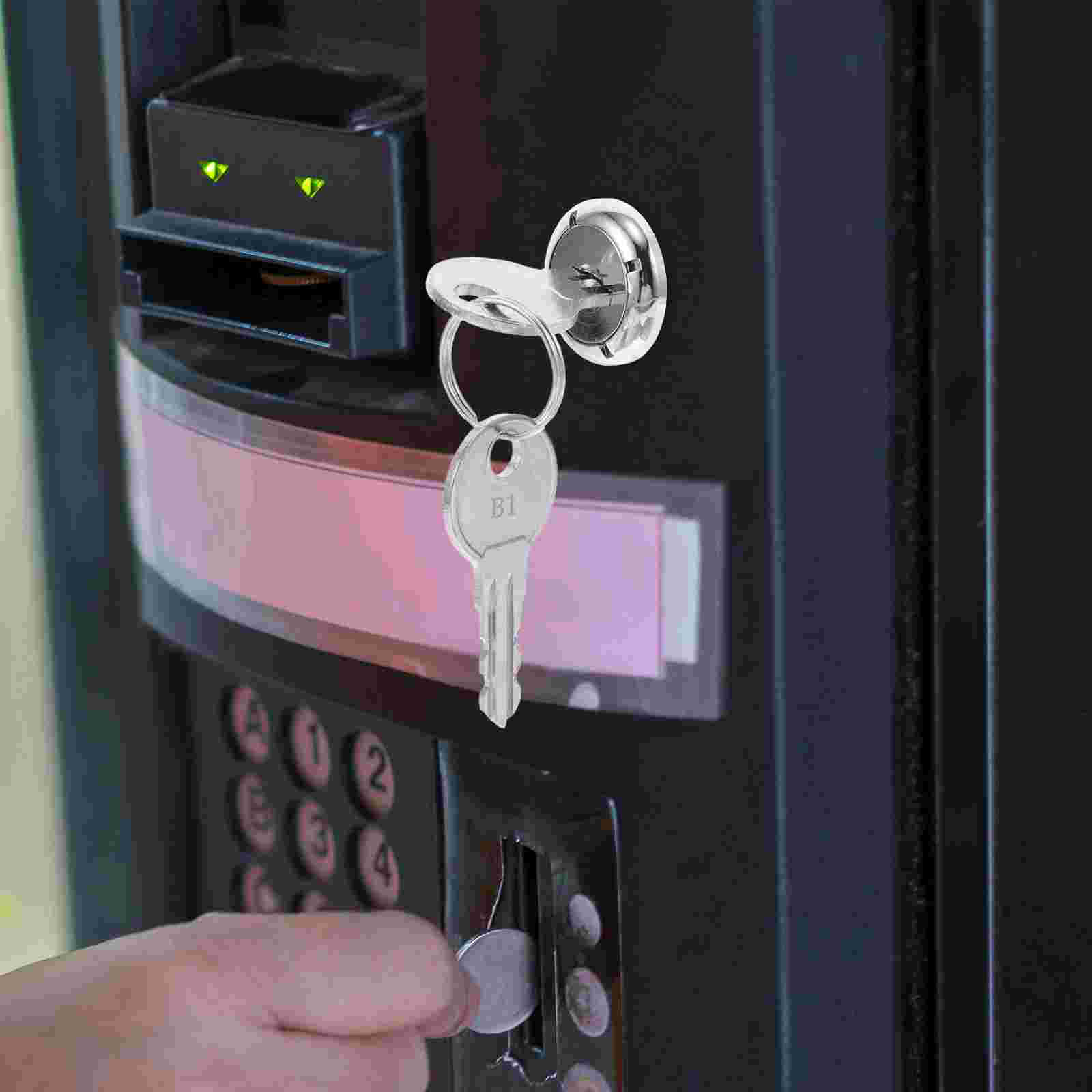 1 セットユニバーサル自動販売機ロックキー安全なカバーアセン - Universal Furniture Hardware のレビューと価格