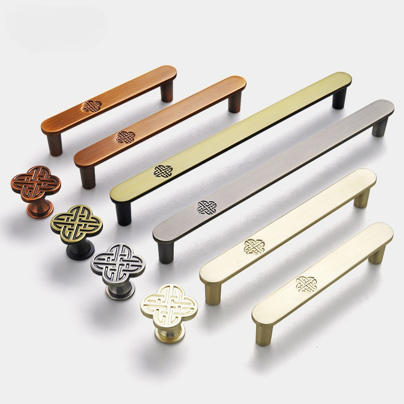 新しい中国風の家具ハンドル亜鉛合金ハンドルワードローブと引き - Furniture And Kitchen Hardware Fitting のレビューと価格