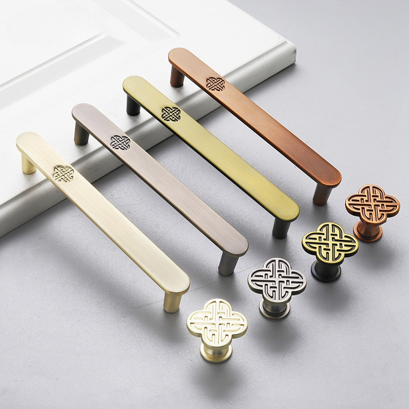 新しい中国風の家具ハンドル亜鉛合金ハンドルワードローブと引き - Furniture And Kitchen Hardware Fitting のレビューと価格
