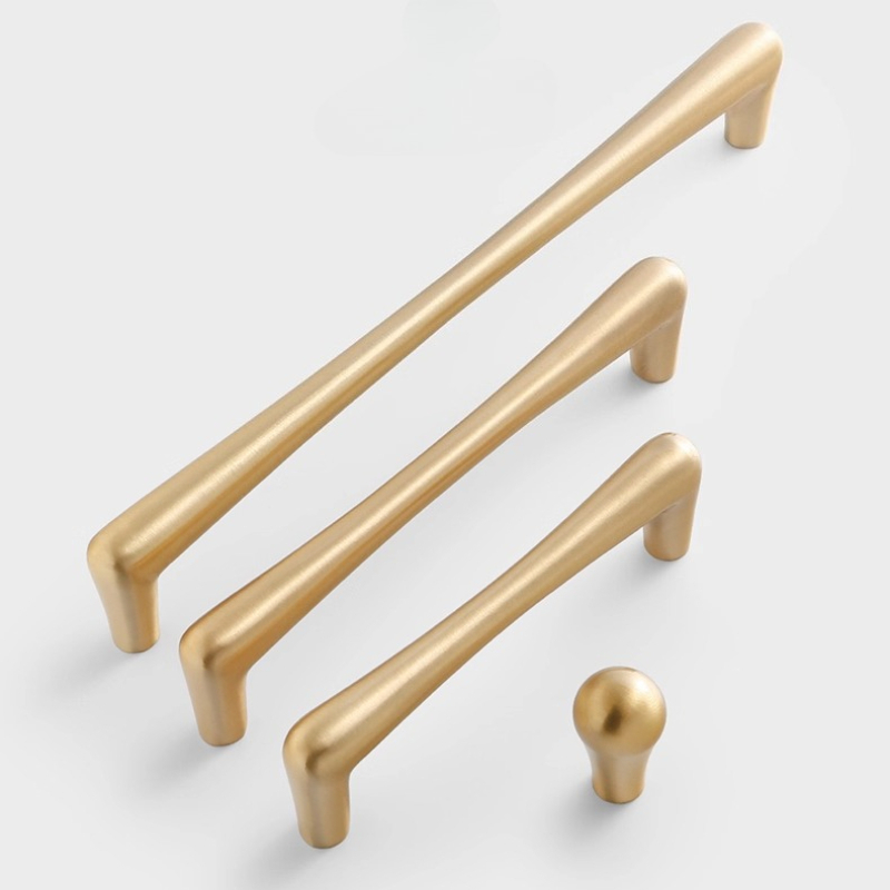 北欧真鍮製家具ハンドル ゴールドハンドル ワードローブ、引き - Furniture And Kitchen Hardware Fitting のレビューと価格