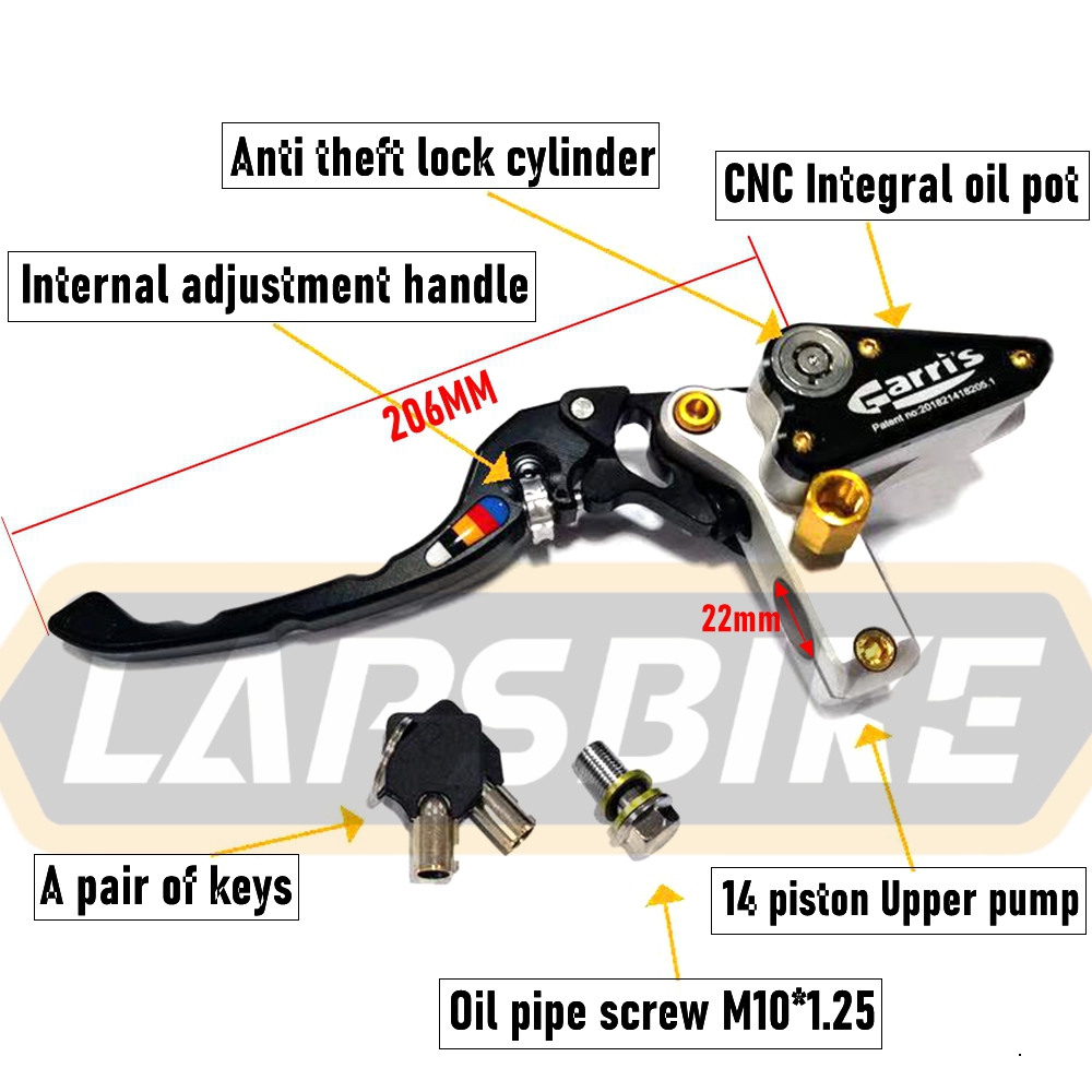 22mm汎用オートバイ電動車両改造CNC 14RCS盗難防止 - Universal Furniture Hardware のレビューと価格