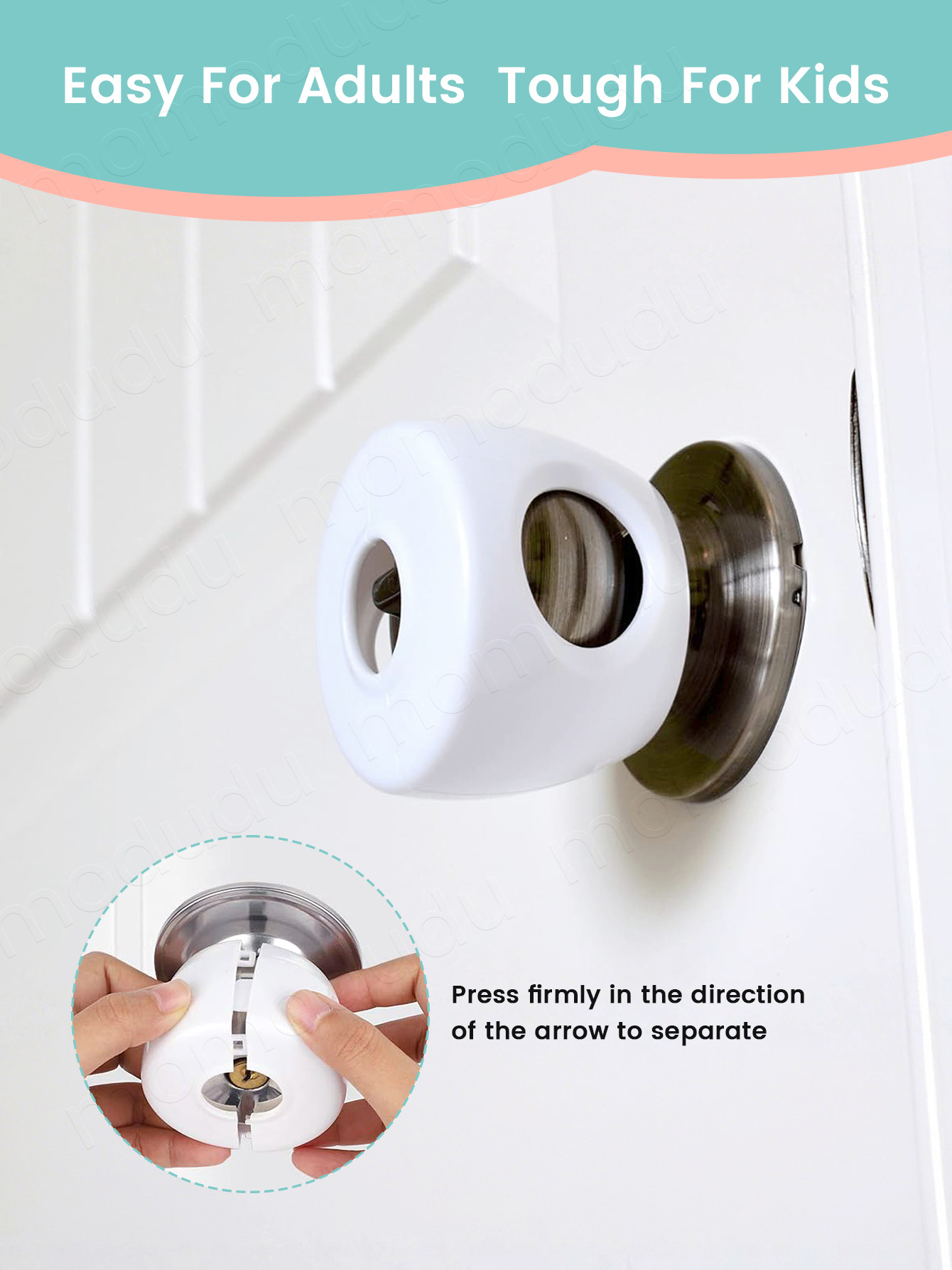 ベビードアノブ安全カバー、標準的な丸いハンドル用のチャイルド - Cabinet Knob Round のレビューと価格
