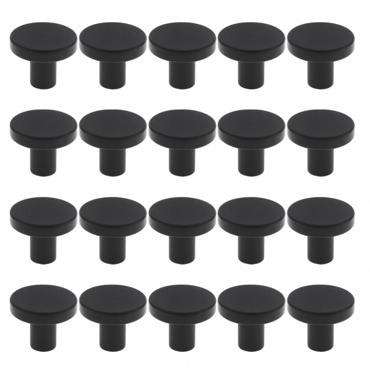 20 個ラウンドキッチンキャビネットノブソリッドドレッサーノ - Cabinet Knob Round のレビューと価格