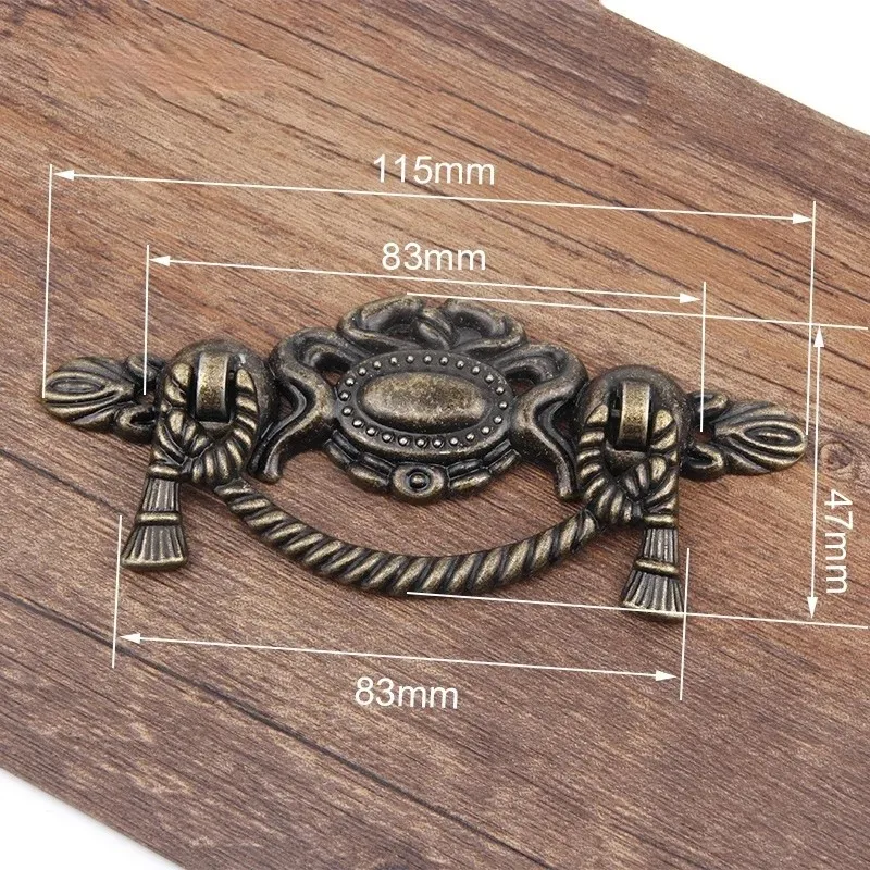 1PC レトロ合金キッチン引き出しキャビネットドアハンドル家 - Vintage Furniture Hardware Pulls のレビューと価格