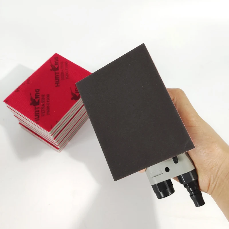 赤いサンドペーパー車の砂パテ 75 × 100 正方形ドライ - Furniture Hardware Paint のレビューと価格