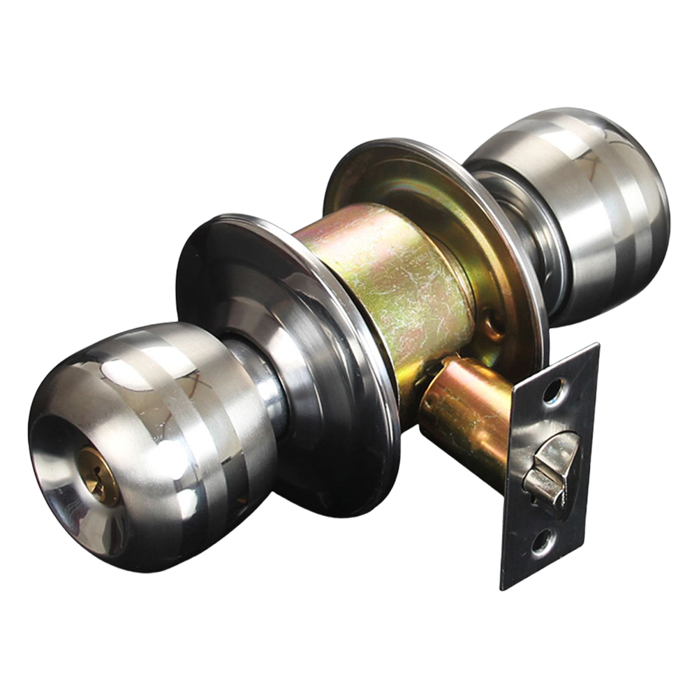 ボールドアノブ ロック付き 丸型ドアノブ ステンレス鋼製 室 - Cabinet Knob Round のレビューと価格