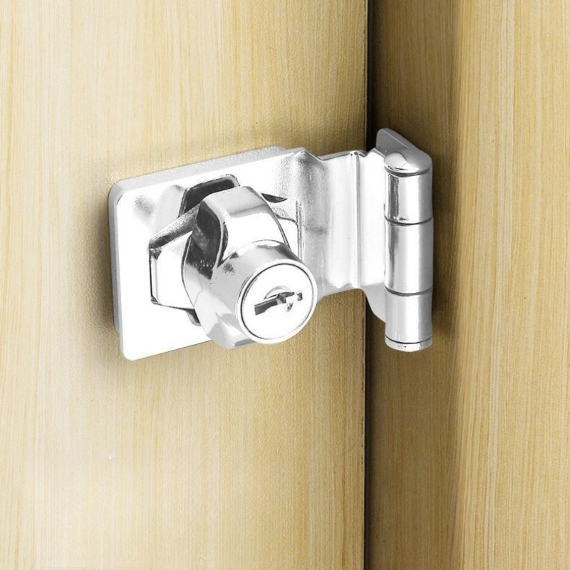 1/2 セットのノブスタイル家具安全ロック、キャビネット、引 - Furniture Hardware Tools のレビューと価格