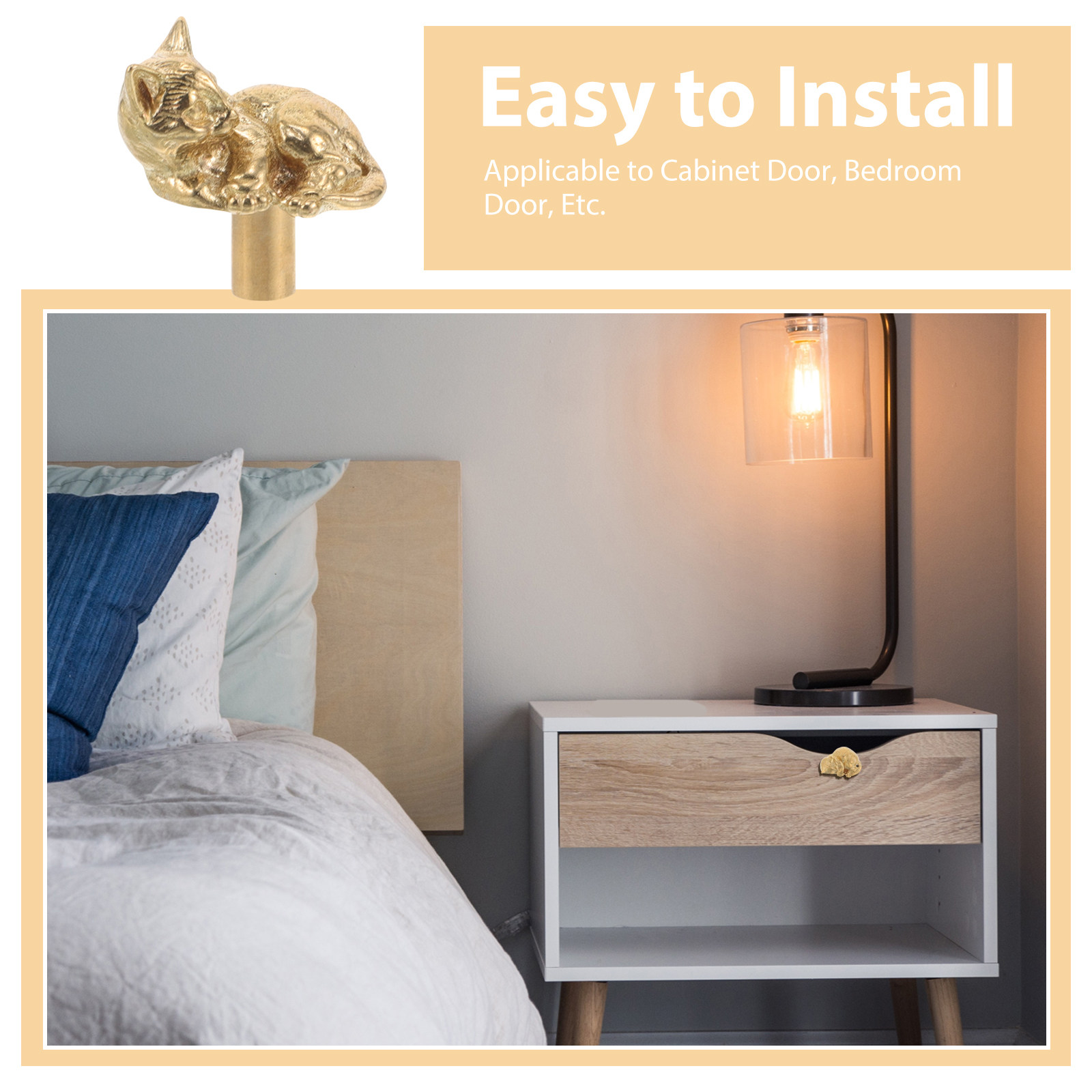 真鍮製ドアハンドル ユニークなヴィンテージキャビネットプル  - Unique Furniture Hardware Pulls のレビューと価格