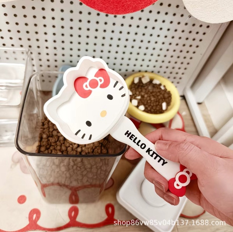 かわいいハローキティ漫画ペット用給餌スプーンロングハンドル大 - Furniture Hardware Wholesale のレビューと価格