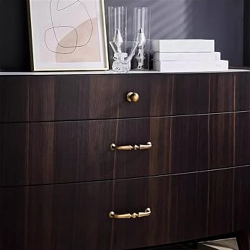 ABSJ-真鍮製キャビネットプルハンドル、ヴィンテージスタイ - Furniture Hardware Paint のレビューと価格