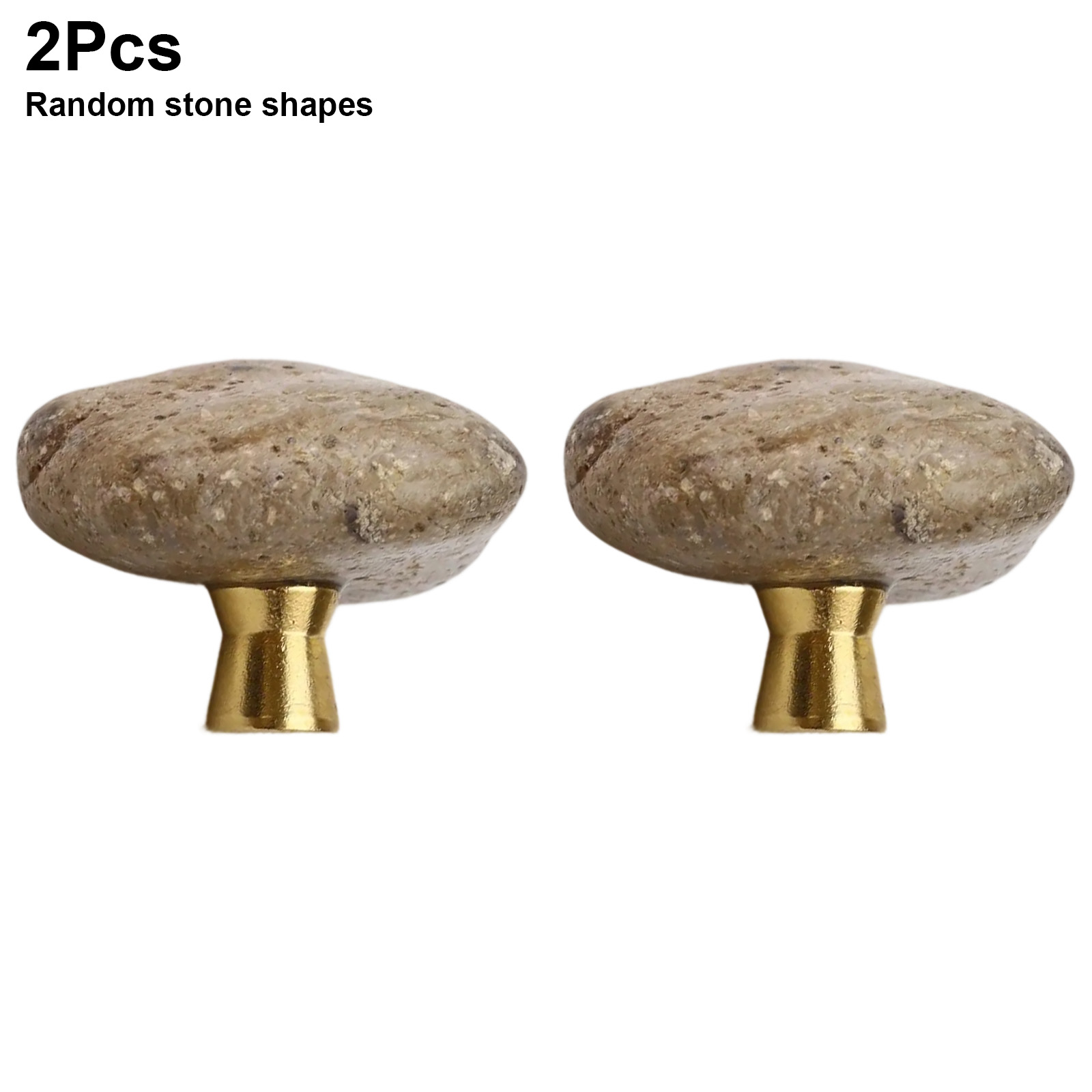 2 個ユニークなクリエイティブ天然石ドアハンドルキャビネット - Unique Furniture Hardware Pulls のレビューと価格