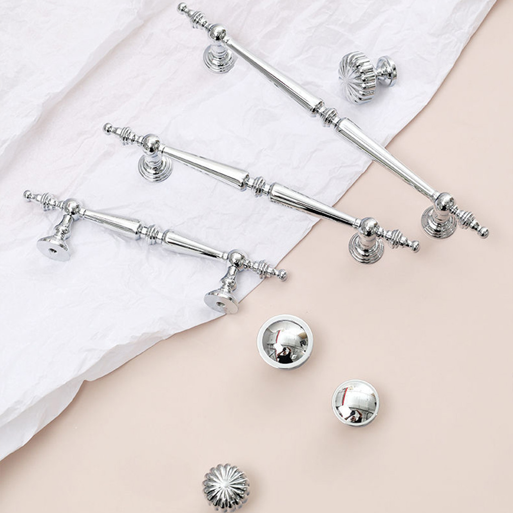 1PC シルバーキャビネットハンドルデスク引き出しプル家具ド - Furniture Hardware Wholesale のレビューと価格