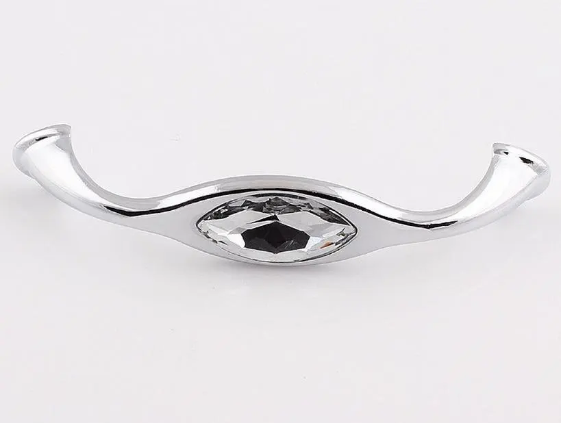 3.75インチ 5インチの引き出しハンドル シックなクリスタ - Unique Furniture Hardware Pulls のレビューと価格