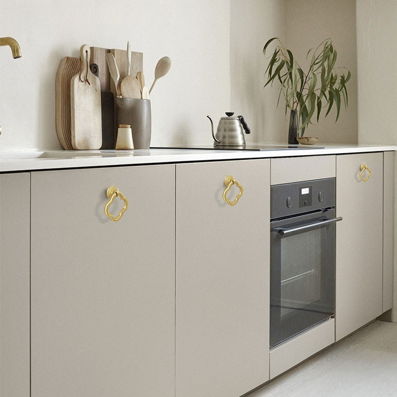 新しい中国風真鍮製家具ハンドル、キャビネットや引き出し用の金 - Furniture And Kitchen Hardware Fitting のレビューと価格