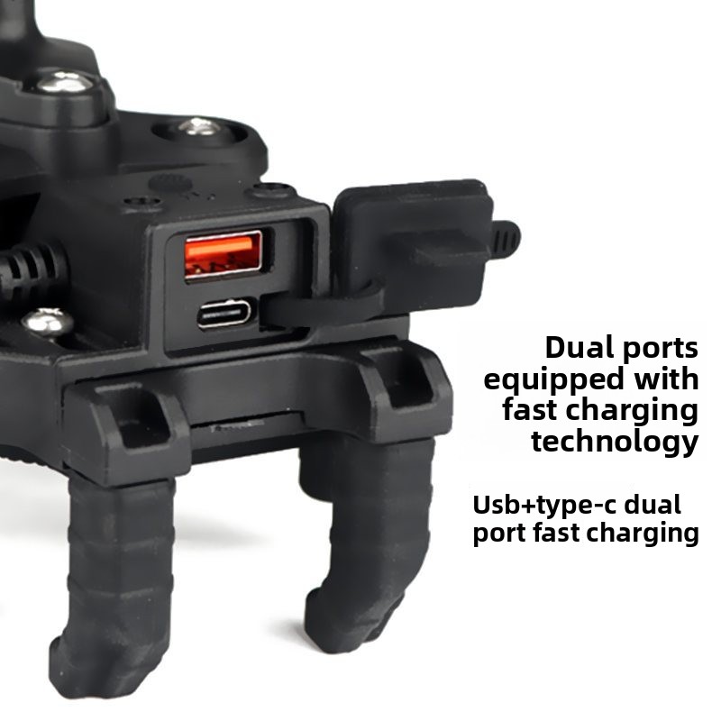 新しいオートバイ用携帯電話ホルダー、15W高速ワイヤレス充電 - Universal Furniture Hardware のレビューと価格