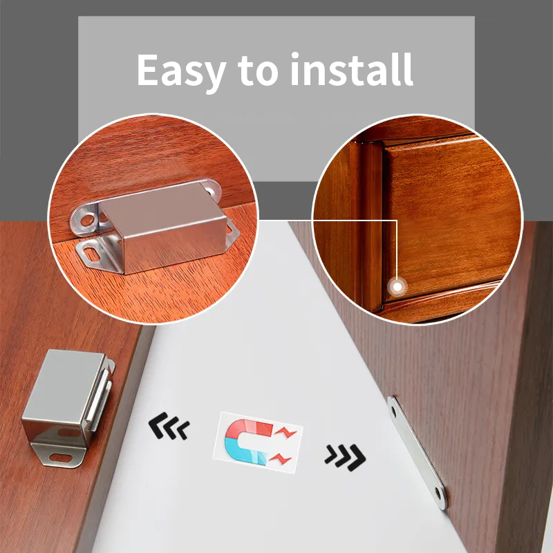 磁気キャッチラッチドアロックヘビーデューティキャビネットマグ - Furniture And Kitchen Hardware Fitting のレビューと価格