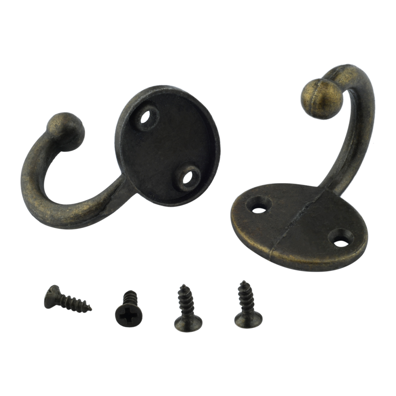 ブロンズカラーハンガー,フック,シングルフック,アンティーク - Furniture Hardware Wholesale のレビューと価格