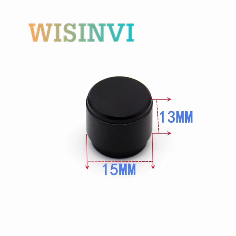 サンドブラストメタルノブ、ソリッドコアノブ、直径15mm、高 - Cabinet Knob Round のレビューと価格