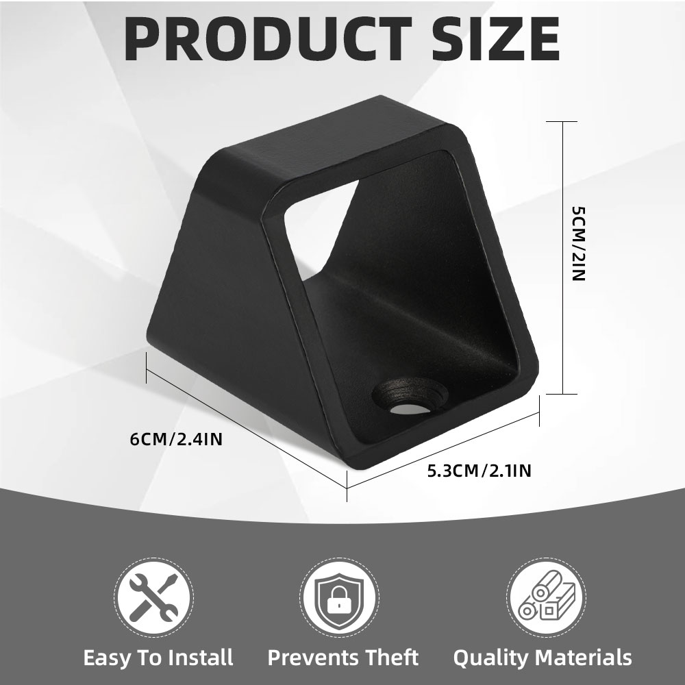 スチールロック盗難防止ロックブラケットホルダーオートバイアク - Universal Furniture Hardware のレビューと価格