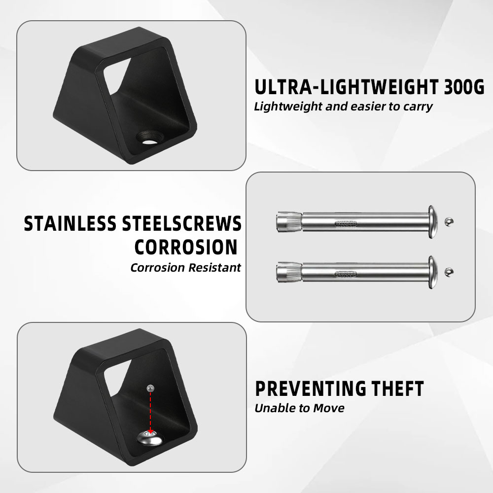 スチールロック盗難防止ロックブラケットホルダーオートバイアク - Universal Furniture Hardware のレビューと価格
