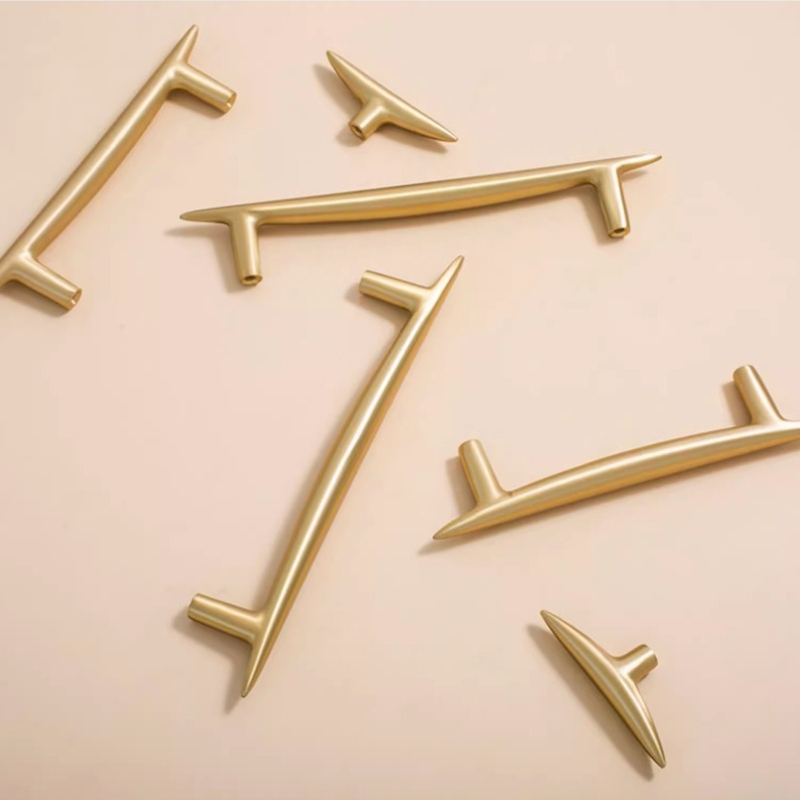 北欧風真鍮製家具ハンドル、ワードローブ、引き出し、食器棚、ド - Furniture And Kitchen Hardware Fitting のレビューと価格