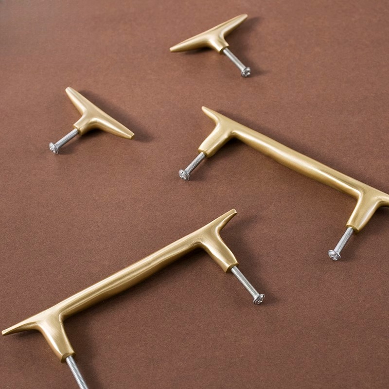 北欧風真鍮製家具ハンドル、ワードローブ、引き出し、食器棚、ド - Furniture And Kitchen Hardware Fitting のレビューと価格