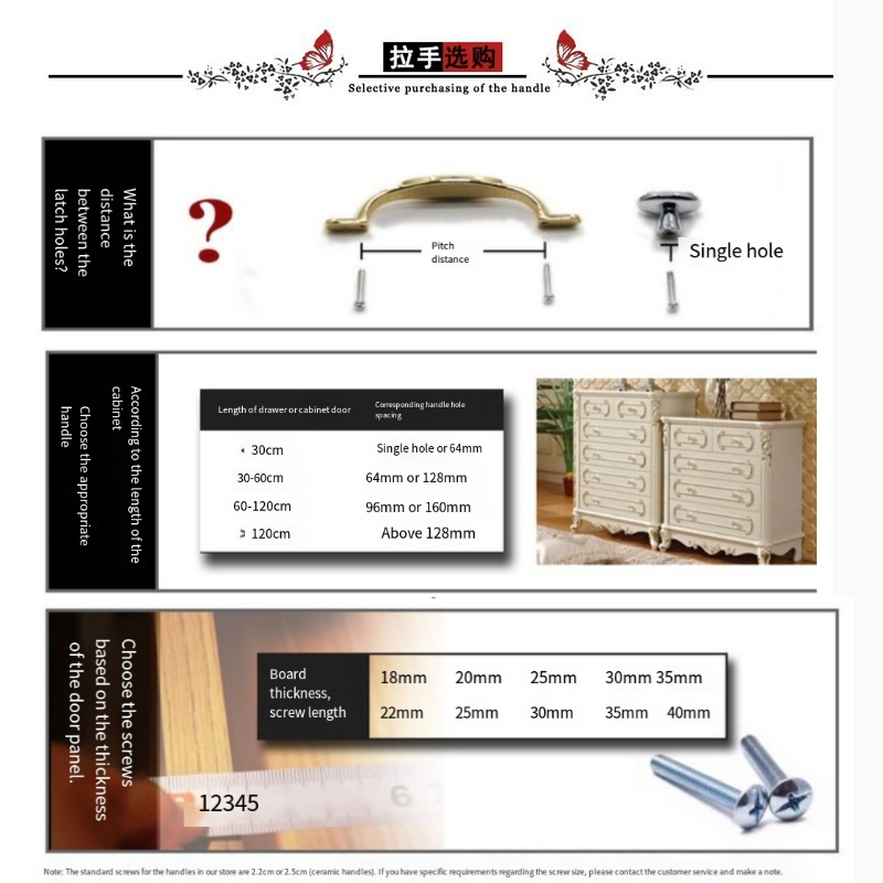 アルミ合金キャビネット引き出しハンドルヨーロッパスタイルアン - Furniture Hardware Paint のレビューと価格