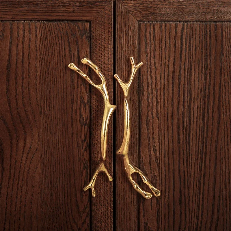 高級真鍮キャビネットドアハンドルシンプルな引き出し取手アンテ - Vintage Furniture Hardware Pulls のレビューと価格