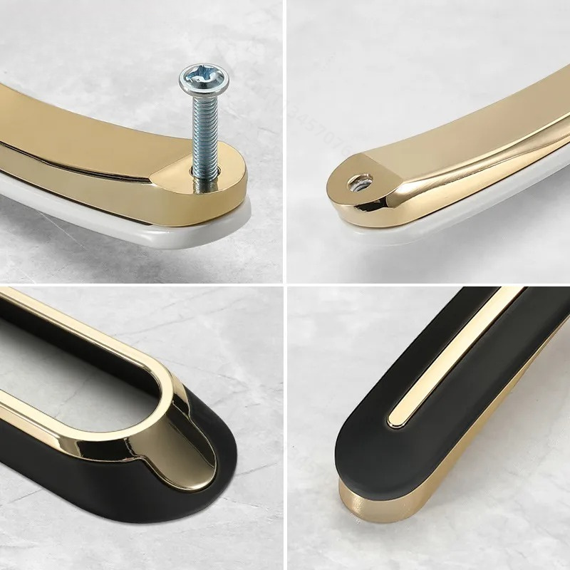 モダンなシンプル亜鉛合金製キャビネット引き出しハンドル、軽量 - Furniture Hardware Wholesale のレビューと価格