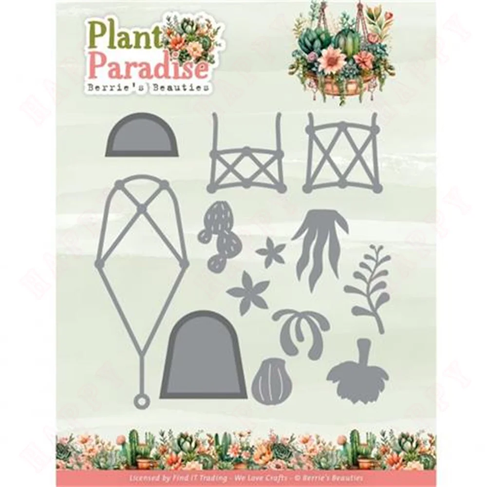 植物サボテンパラダイス金属クラフト切削ダイス DIY スクラ - Furniture Paradise & Hardware Ghaziabad By Owner のレビューと価格
