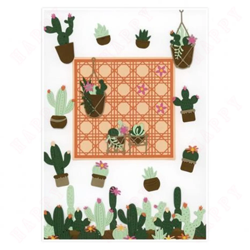 植物サボテンパラダイス金属クラフト切削ダイス DIY スクラ - Furniture Paradise & Hardware Ghaziabad By Owner のレビューと価格