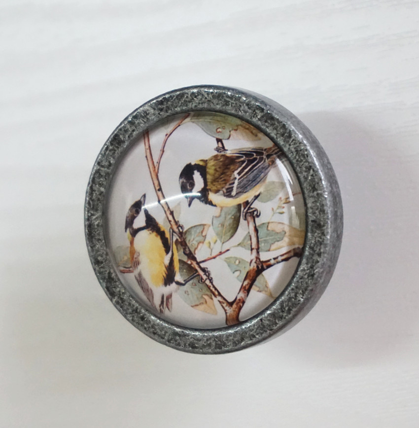 Two Birds--引き出しノブ ヴィンテージキャビネット - Vintage Furniture Hardware Pulls のレビューと価格